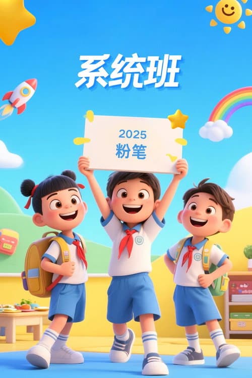 2025粉笔国考系统班 poster
